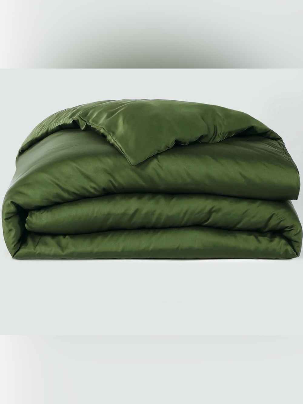 SIJO AiryWeight Eucalyptus Duvet Cover Forest Green NEW